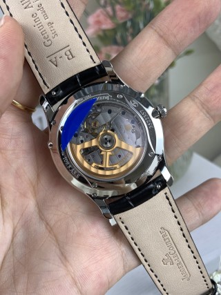 Jaeger-LeCoultre Master Ultra Thin Moon Blue Dial Watch view 6