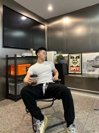 Black Tape Logo Shorts view 5
