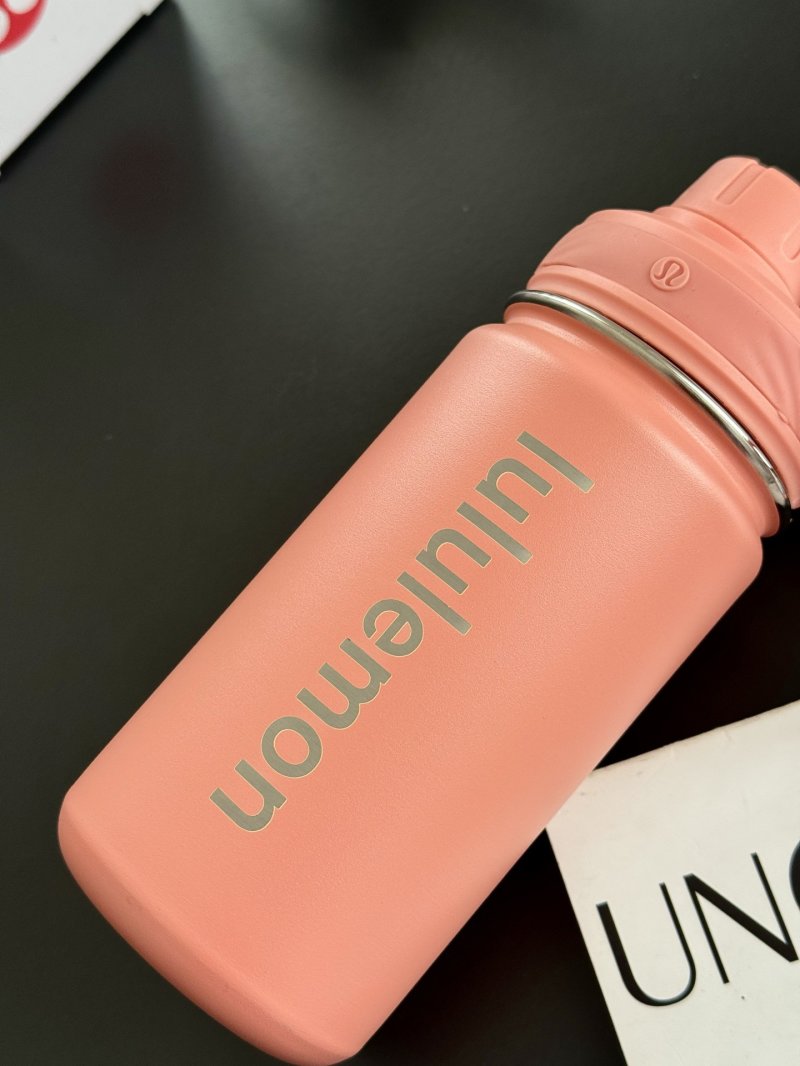 Lululemon Insulated Water Bottle Orange Peach 24oz