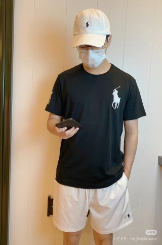 Polo Ralph Lauren Classic Pony Black T-Shirt view 5