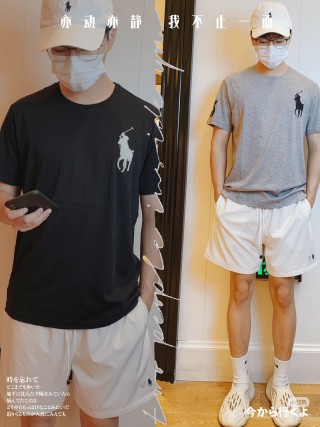 Polo Ralph Lauren Classic Pony Black T-Shirt view 6