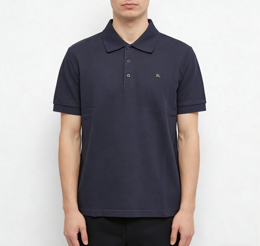 Burberry Navy Polo Shirt view