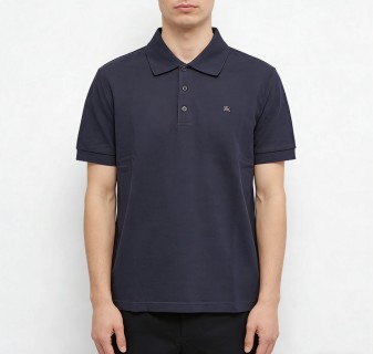 Burberry Navy Polo Shirt view 2