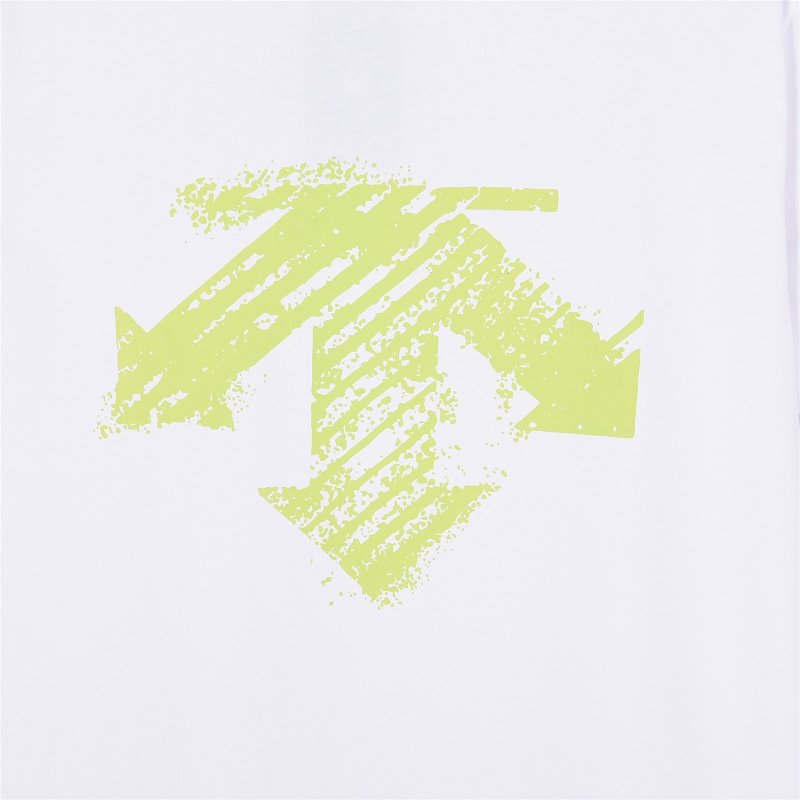 Off-White Green Arrow Graphic White T-Shirt view