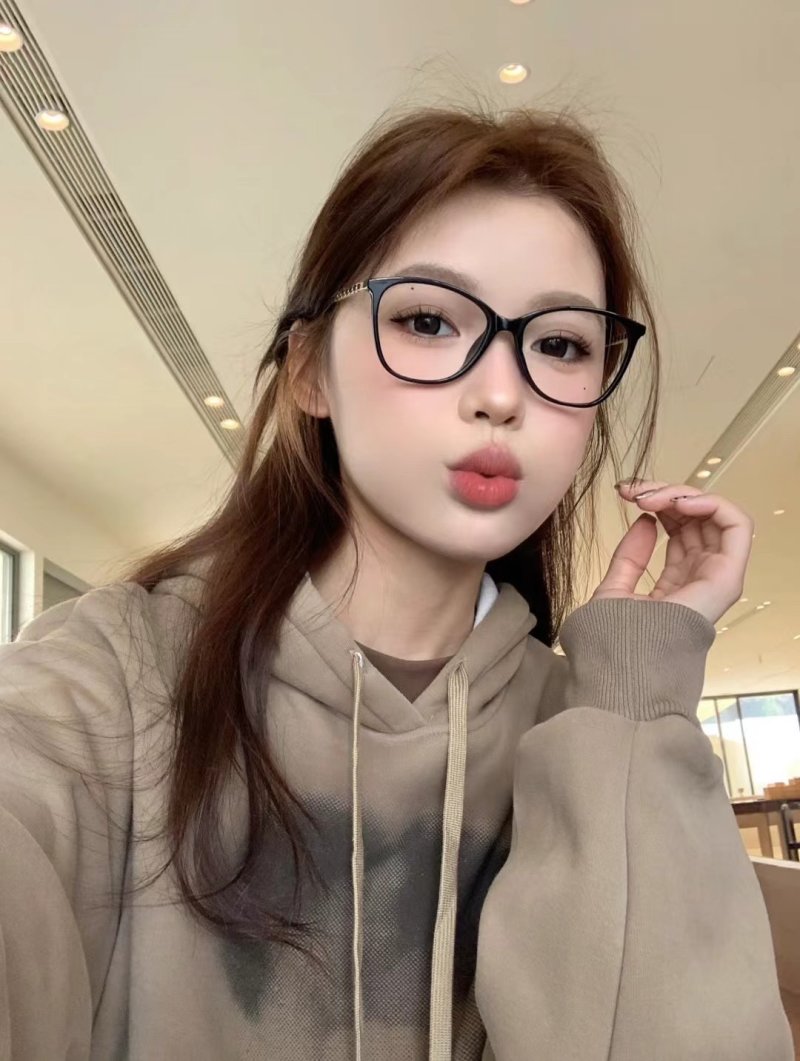 Classic Black Square Frame Blue Light Blocking Glasses view