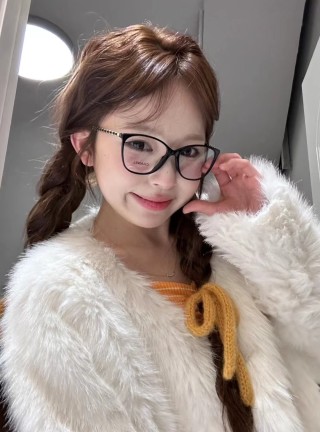 Classic Black Square Frame Blue Light Blocking Glasses view 9