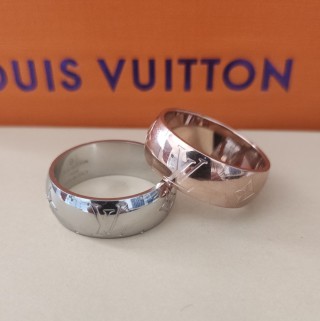 Louis Vuitton Spherical Logo Ring Silver view 9