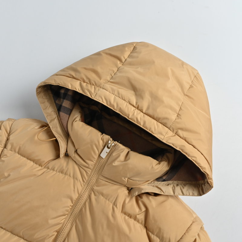 Women's Oversized Puffer Down Jacket - Camel view