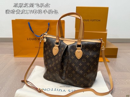 Louis Vuitton Monogram Canvas Tote Bag - Brown