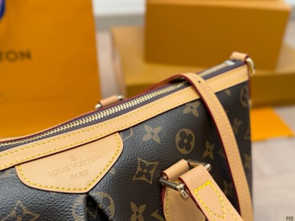 Louis Vuitton Monogram Canvas Tote Bag - Brown view 4