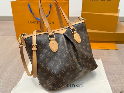 Louis Vuitton Monogram Canvas Tote Bag - Brown view 8