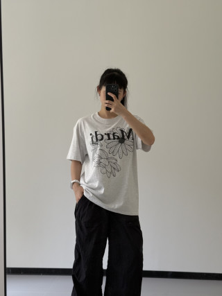 Beige Graphic Dachshund Short Sleeve T-Shirt view 4