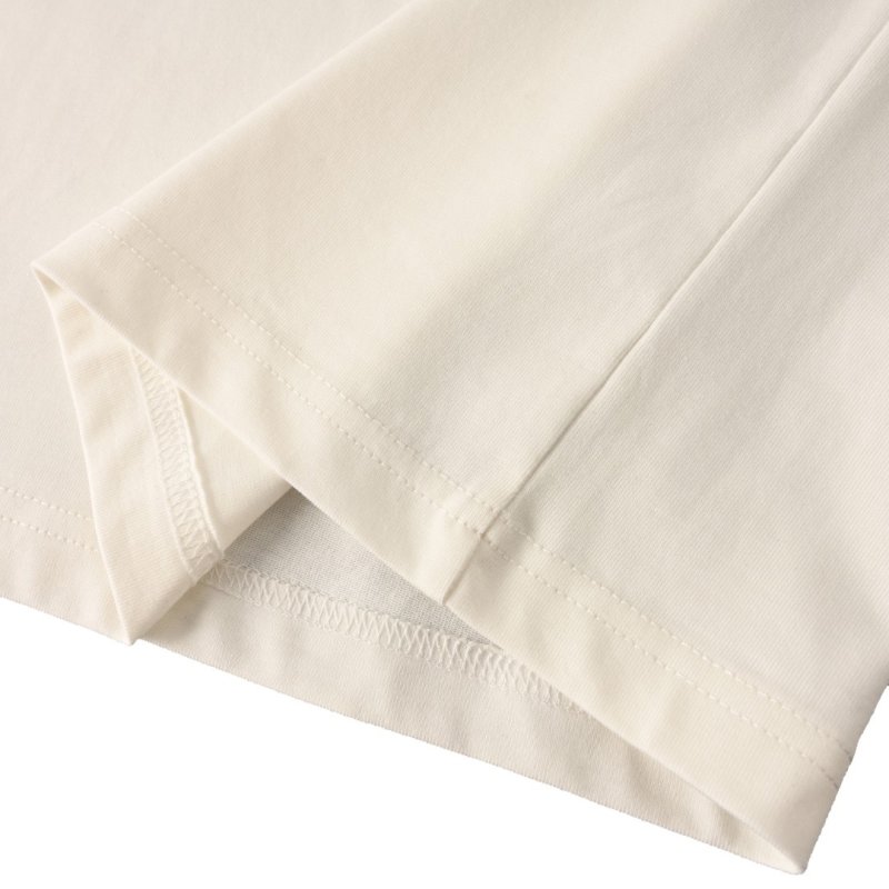 White Graphic Short Sleeve T-Shirt with Ornate Logo Print view
