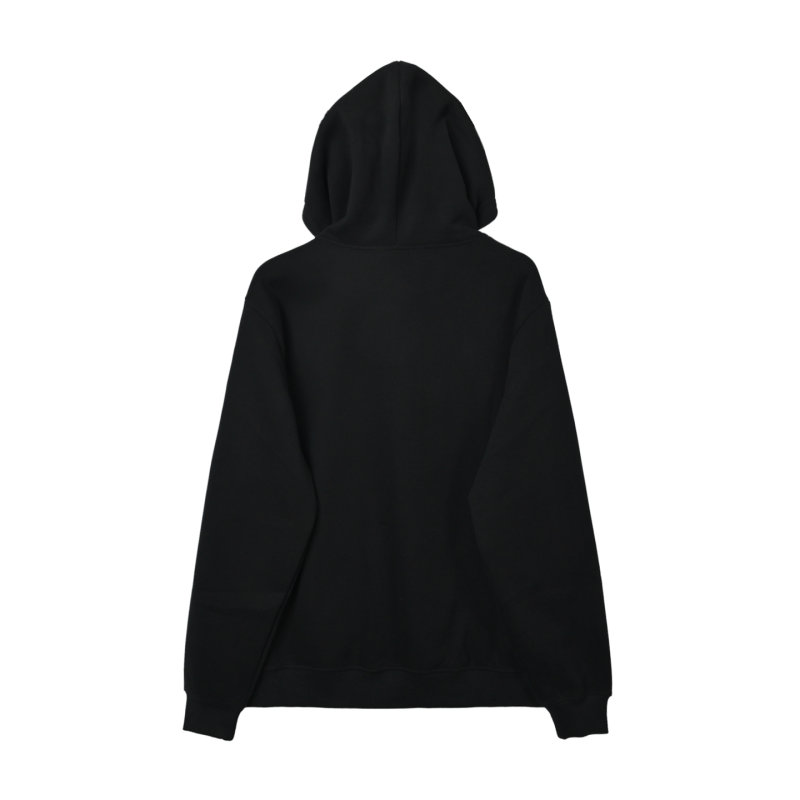 Gucci Black Hoodie with Green Diamond GG Pocket Print view