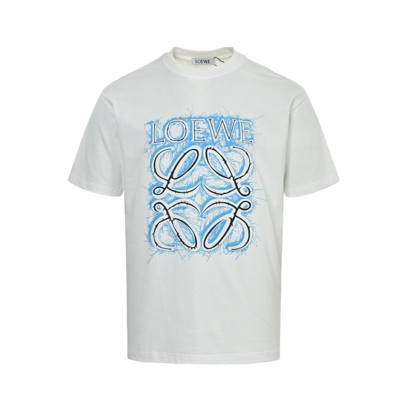 Loewe Anagram Logo T-Shirt Cream view