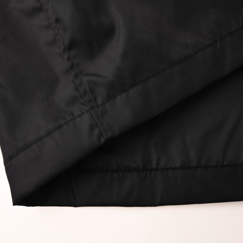 Black Oversized Short Sleeve Button-Up Shirt view
