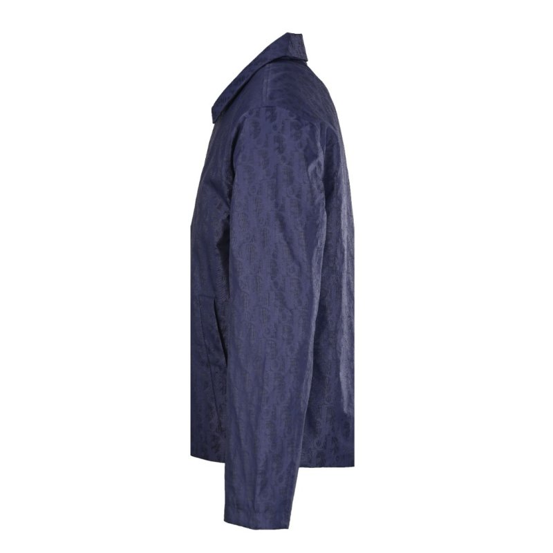 Stone Island Navy Blue Overshirt Jacket view