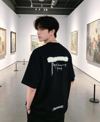 Chrome Hearts Black Cross Graphic T-Shirt view 7