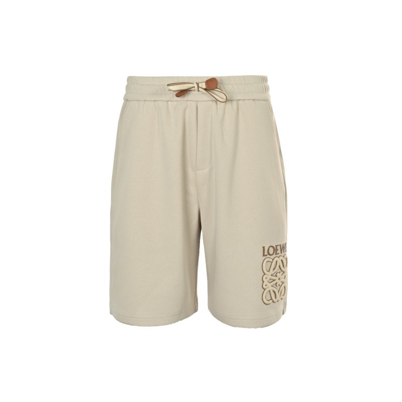 Loewe Cream Logo Shorts view