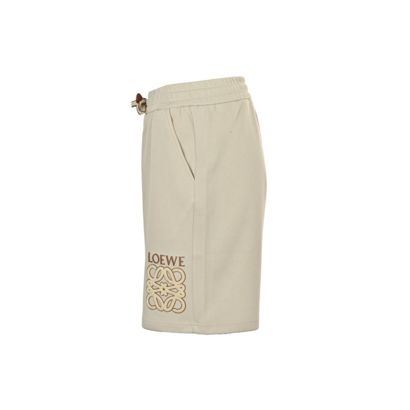 Loewe Cream Logo Shorts view