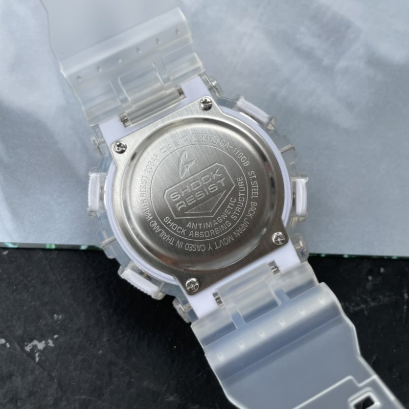 Casio G-Shock 52mm White Digital Watch view