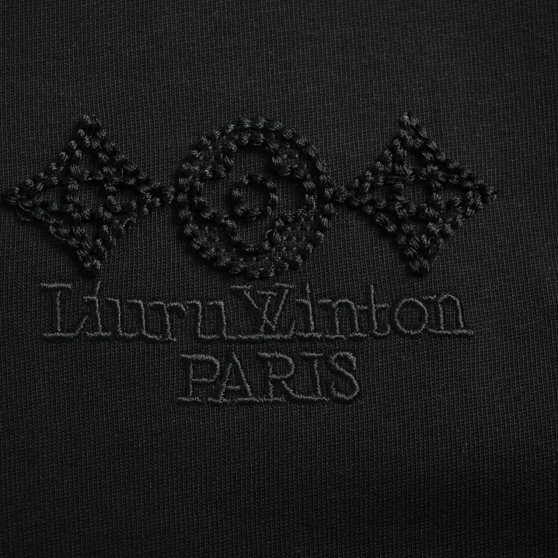 Stone Island Black Graphic Print T-Shirt view