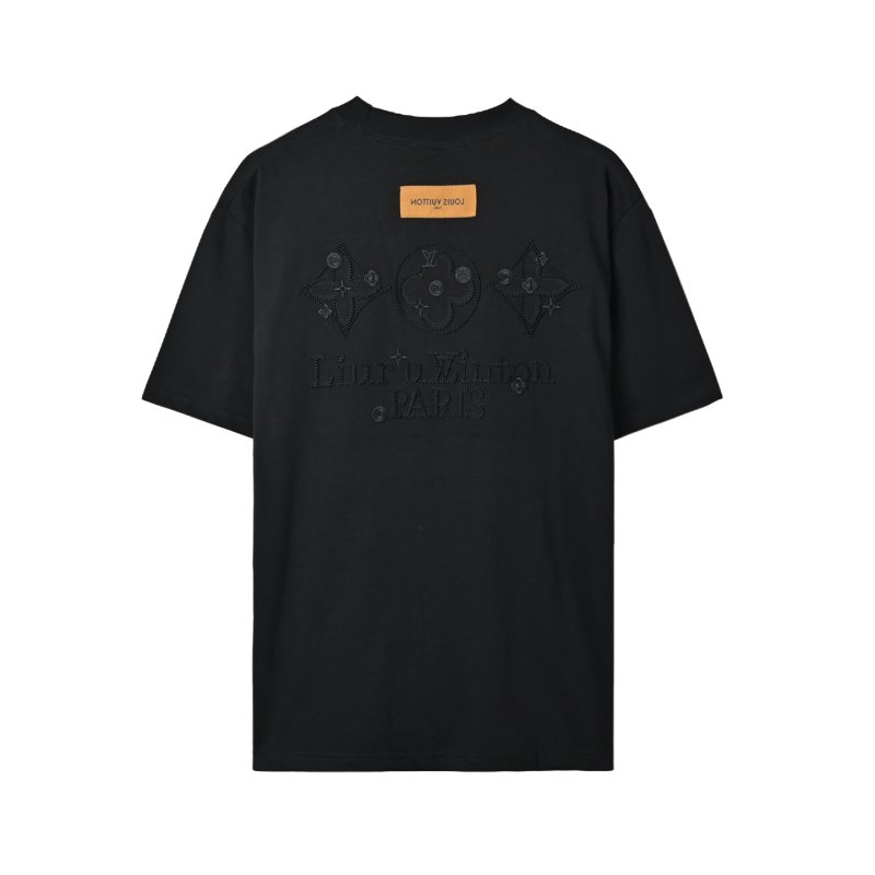 Stone Island Black Graphic Print T-Shirt view