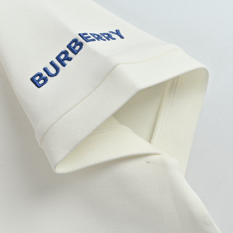 Burberry EKD Logo Cream T-Shirt view