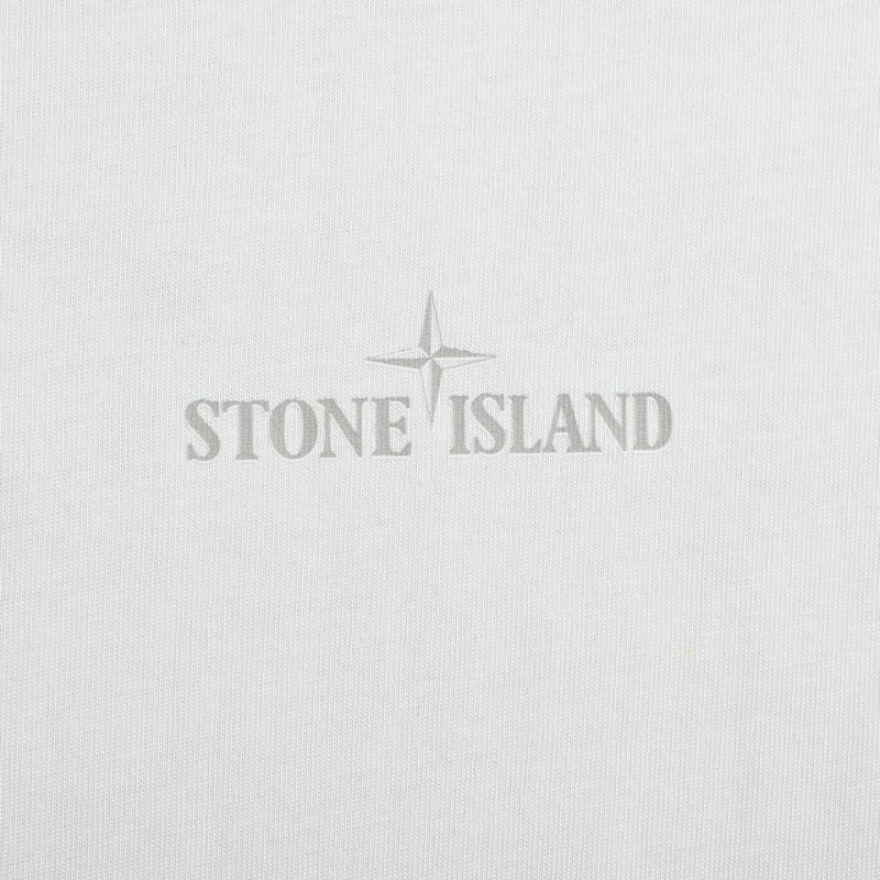 Stone Island Compass Logo White T-Shirt view