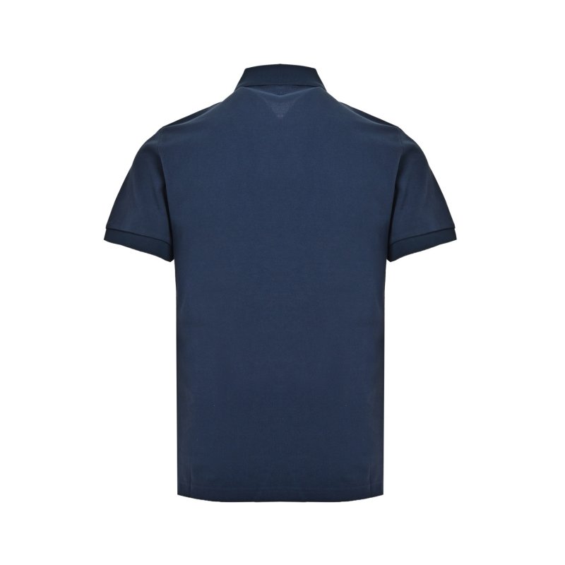 Essentials Navy Blue Short-Sleeve Polo Shirt view