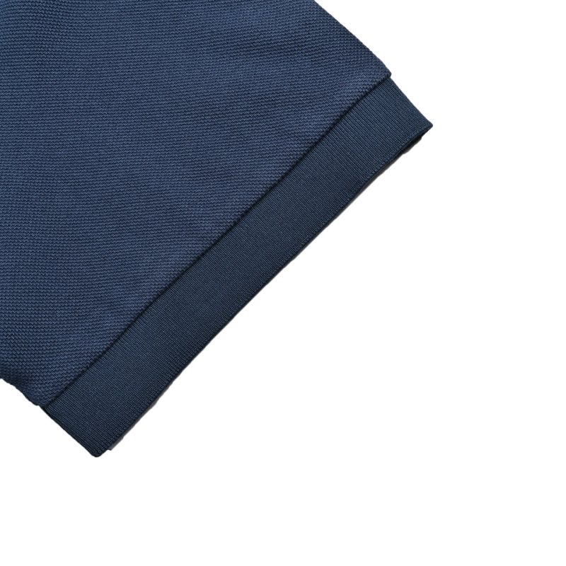 Essentials Navy Blue Short-Sleeve Polo Shirt view