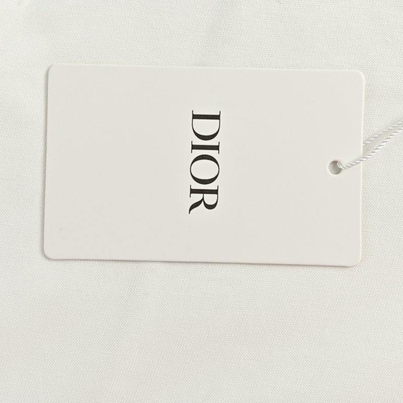 Dior Logo Patch White T-Shirt view