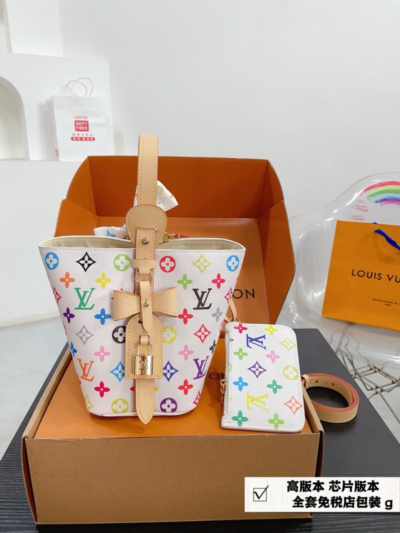 Louis Vuitton Multicolor Monogram Bucket Bag