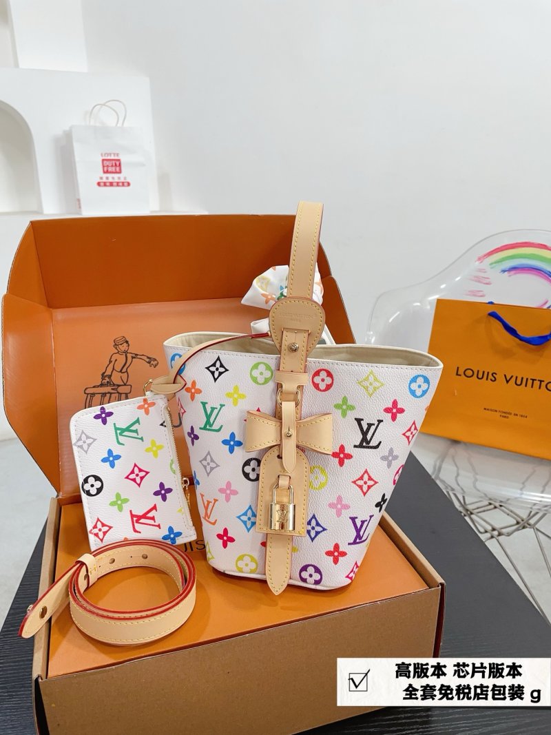 Louis Vuitton Multicolor Monogram Bucket Bag view