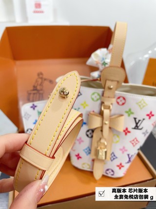 Louis Vuitton Multicolor Monogram Bucket Bag view 4