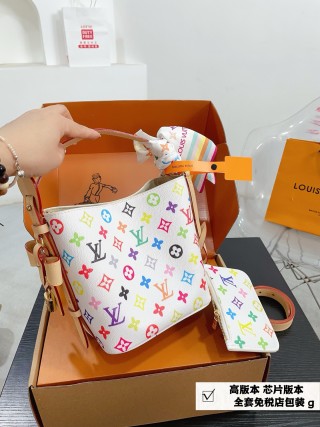 Louis Vuitton Multicolor Monogram Bucket Bag view 5