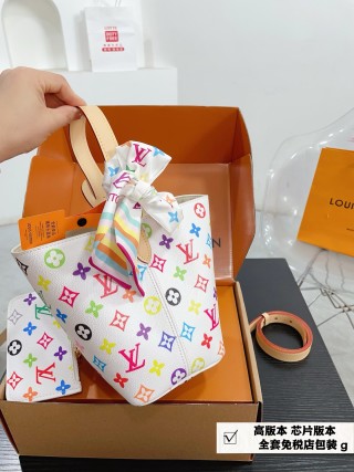 Louis Vuitton Multicolor Monogram Bucket Bag view 7