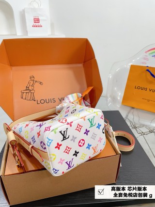 Louis Vuitton Multicolor Monogram Bucket Bag view 8