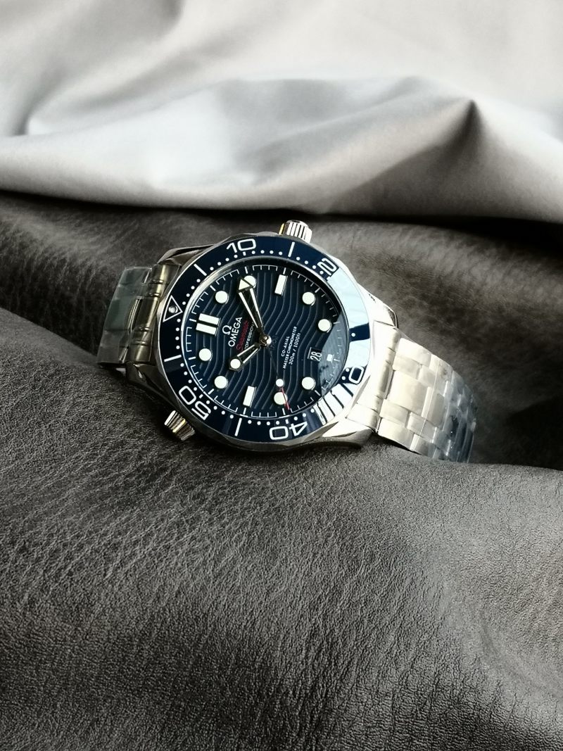 Omega Seamaster Diver 300M Blue Dial Steel Watch 42mm view