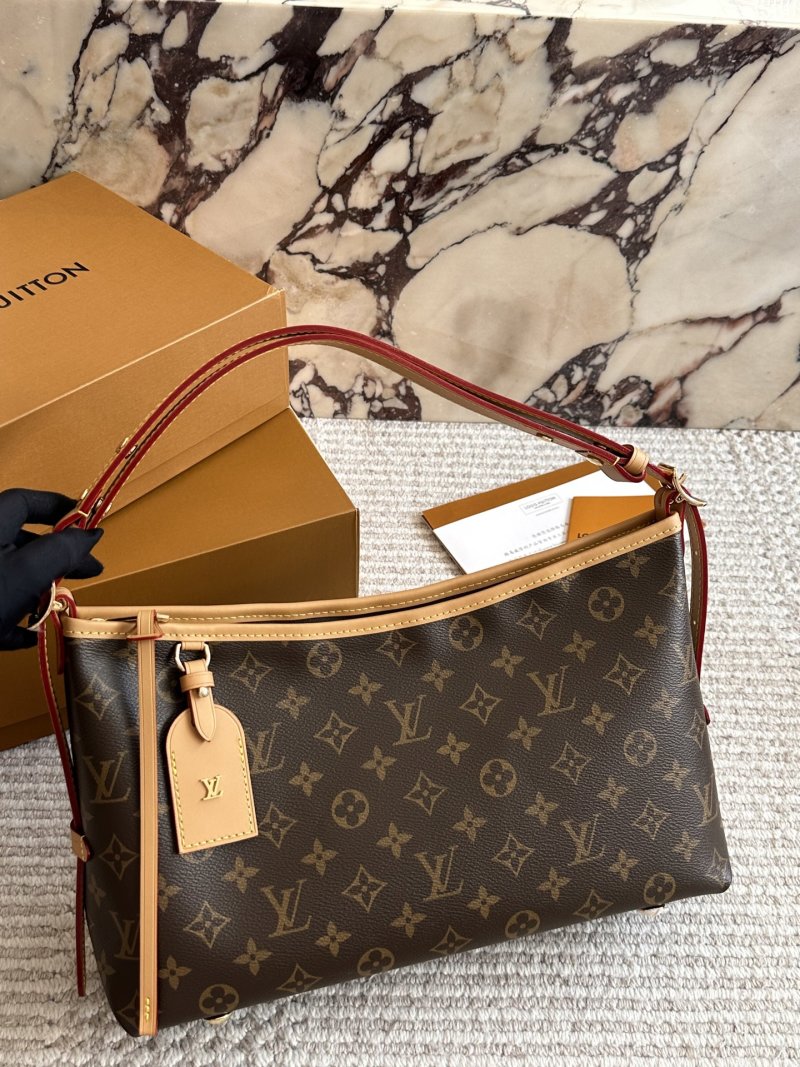 Louis Vuitton Carryall Monogram Canvas Shoulder Bag