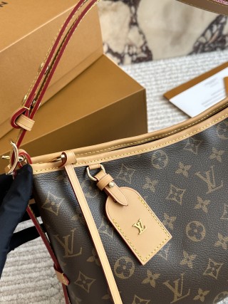 Louis Vuitton Carryall Monogram Canvas Shoulder Bag view 2