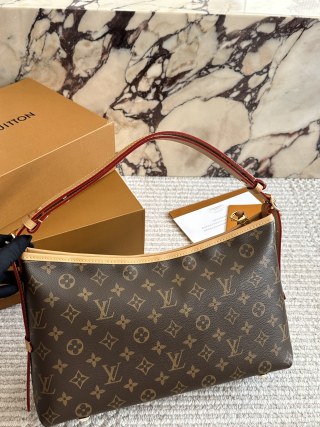Louis Vuitton Carryall Monogram Canvas Shoulder Bag view 5
