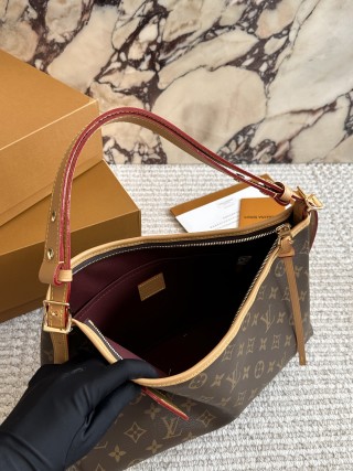 Louis Vuitton Carryall Monogram Canvas Shoulder Bag view 7