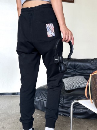 Black Drawstring Jogger Pants view 7