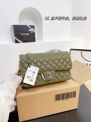Chanel Caviar Quilted Flap Bag Red view 5