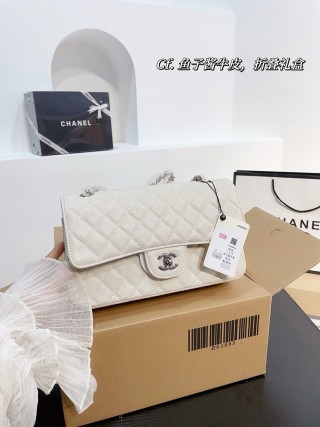 Chanel Caviar Quilted Flap Bag Red view 6