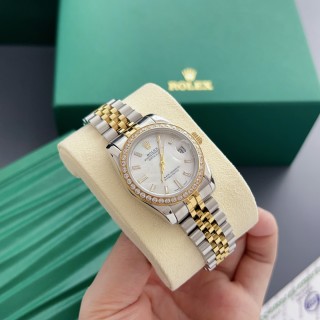 Rolex Datejust 31mm Diamond Bezel Two-Tone Watch view 3