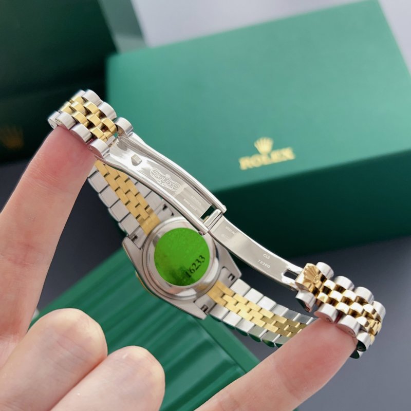 Rolex Datejust 31mm Diamond Bezel Two-Tone Watch view