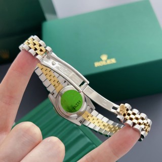 Rolex Datejust 31mm Diamond Bezel Two-Tone Watch view 8