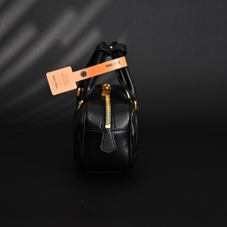 Miu Miu Bowling Bag Black Quilted view 3